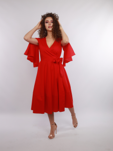 RED PARTY DRESS